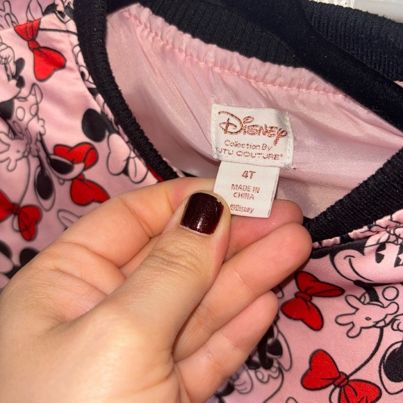 Disney Minnie Mouse Satin Bomber Jacket - Picture 3 of 5